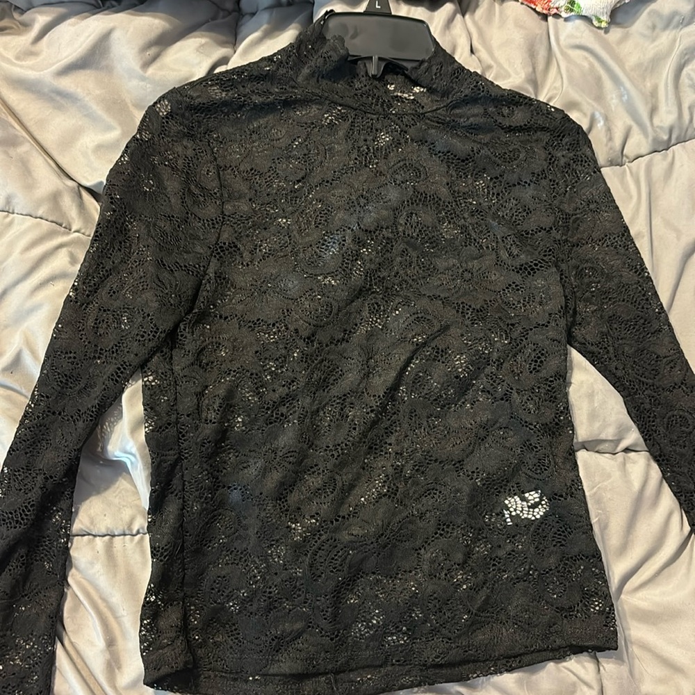 Women’s Sexy Lace Long Sleeve